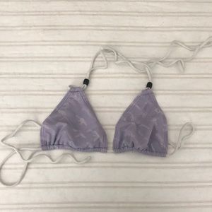 rogue status gun bikini top in lavender